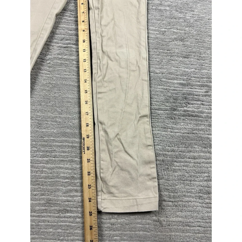 Old‎ Navy Pants Boys 14 Slim Beige Skinny Adjustable Chino Casual